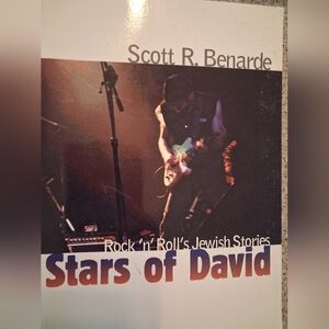 Stars of David by Scott R. Benarde - Book with Dark Stage Photo
